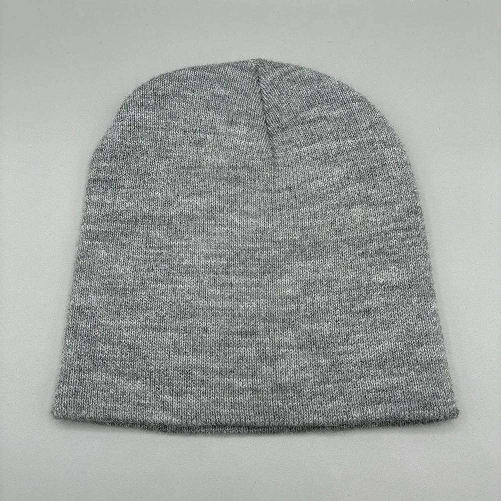 Carhartt Knit Winter Beanie Adult Unisex Gray Outdoor Hiking Hunting Acrylic